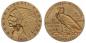 Preview: USA 2½ Dollar Indian Head Goldmünze Quarter Eagle